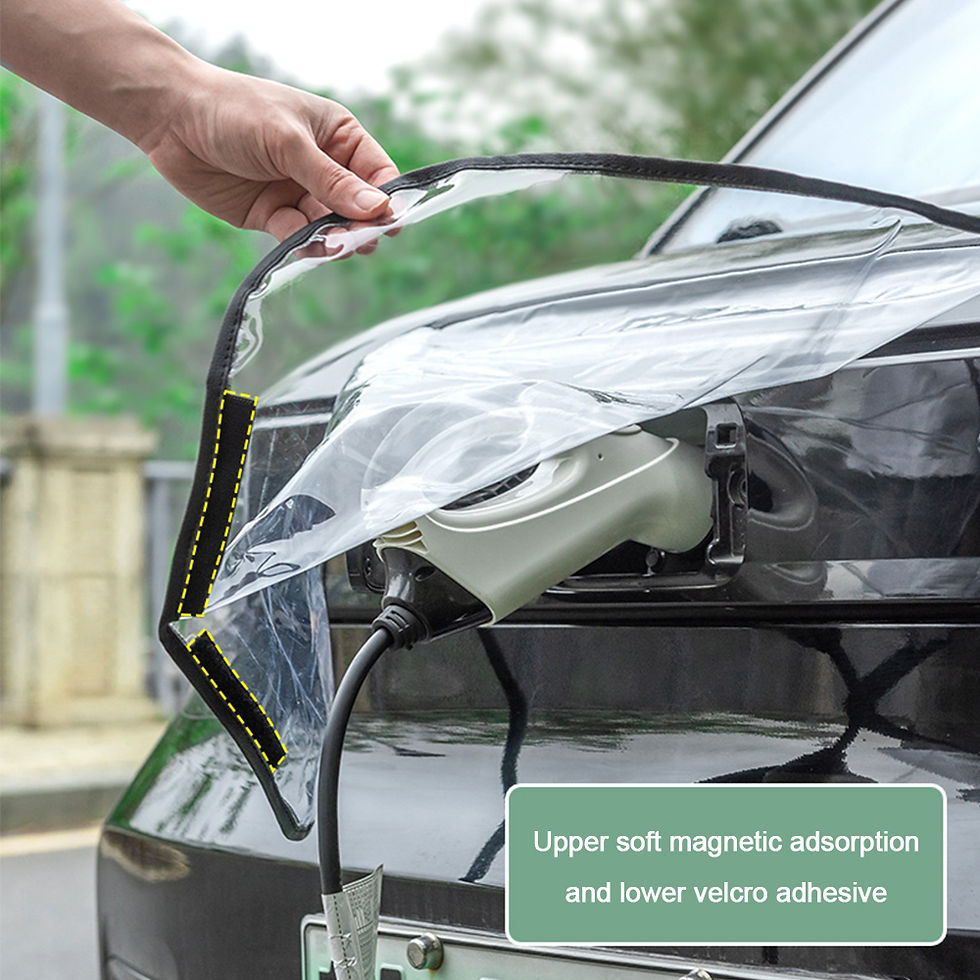 Thumbnail: New Energy Car Charging Port Rain Cover Rainproof Dustproof EV Charger Guns Cove