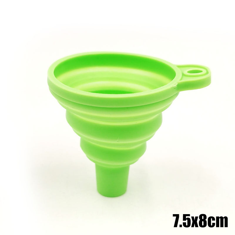 Thumbnail: Foldable Car Engine Funnel Silicone Liquid Funnel Washer Fluid Change Portable A