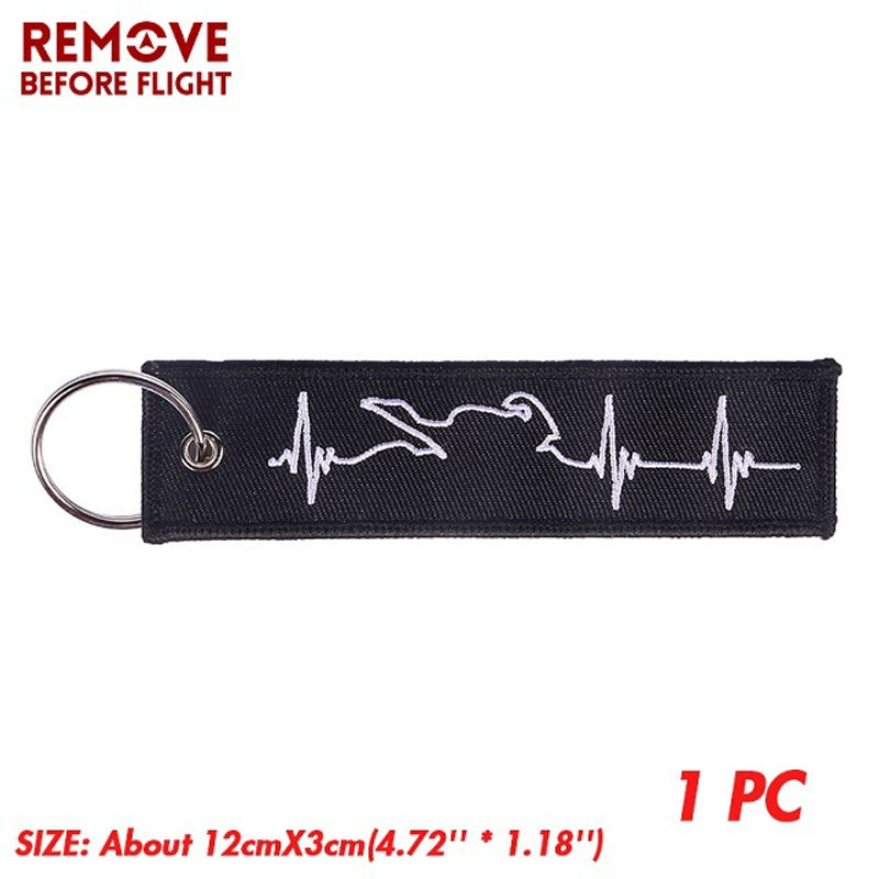 Thumbnail: 1 PC Remove Before Flight Keychain for Motorcycle Key Chain for Men Gifts and Ca