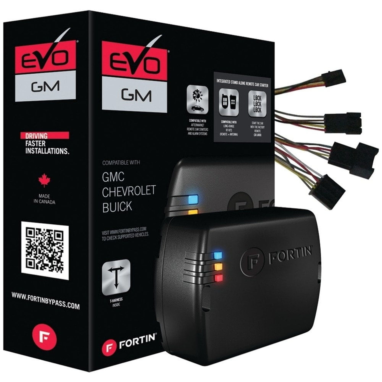 Remote Start System For 2007-up Cadillac, Chevrolet and GMC (Fortin EVO-GMT..