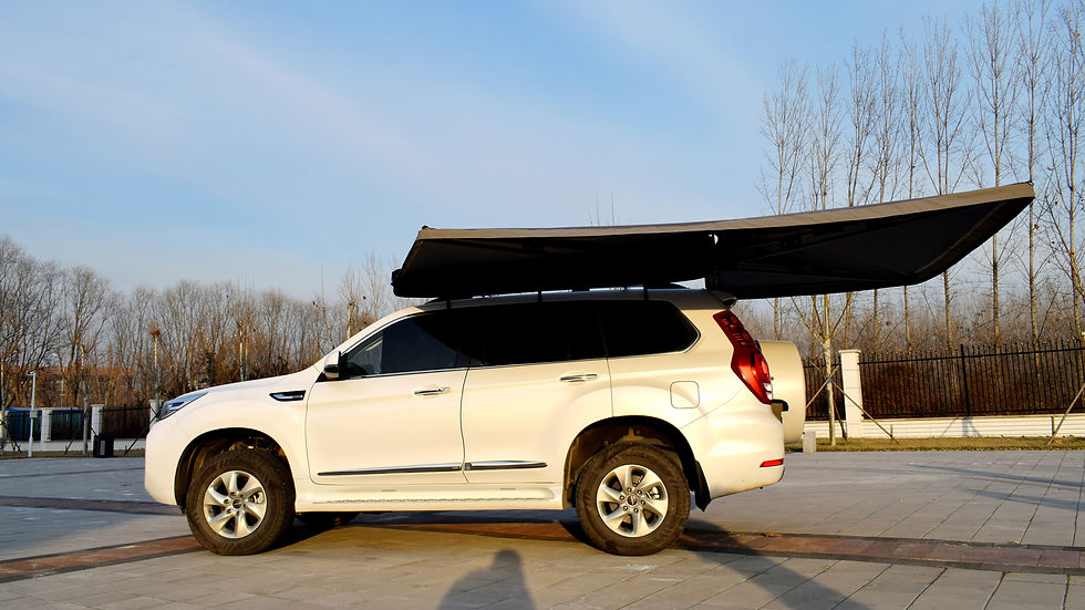 Thumbnail: Camping Supplies 4x4 Vehicle Car Mount 270 Degree Freestanding Sun Shelter Fan-s