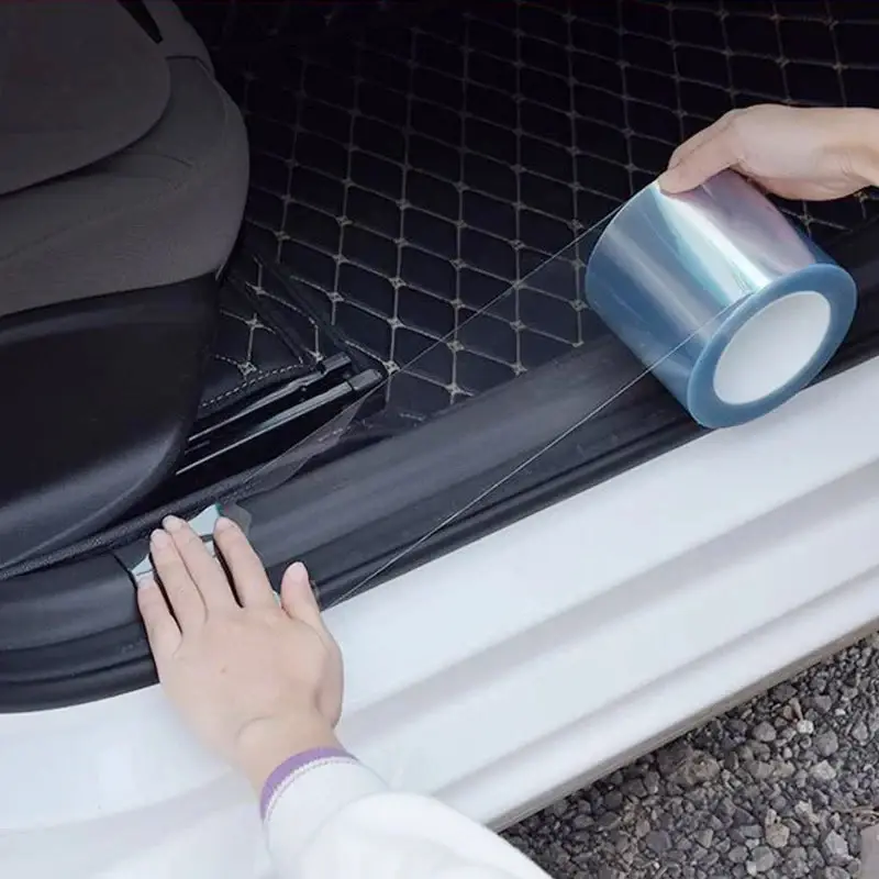 Thumbnail: Anti-Scratch Glossy Clear Paint Protection Film Car Film Waterproof Car Sticker