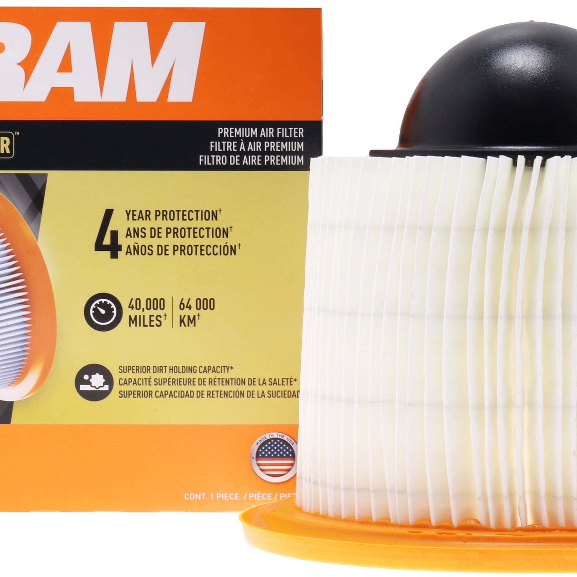 FRAM Ultra Air XGA8039, Premium Engine Air Filter, Replacement Filter for S..