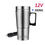 Thumbnail: 12 24V Car Electric Heating Cup Kettle Portable Water Heater Bottle Travel Car T