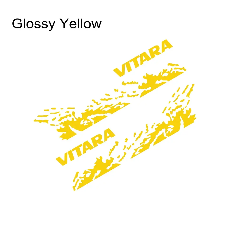 Thumbnail: For Suzuki Vitara 1990 2017 2020 2022 Car Door Side Stickers Mud Splashing Graph