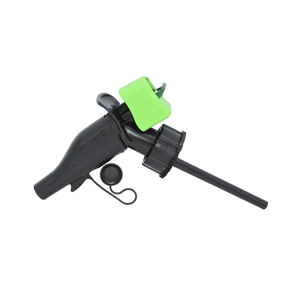 Thumbnail: Scepter SmartControl Replacement Spout Black/Green for Fuel Cans 2.59 GPM