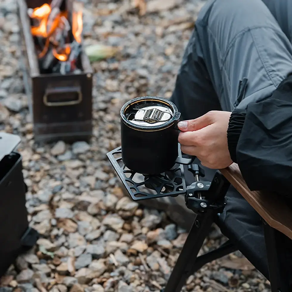 Thumbnail: 2026Camping Tray Camping Supplies for Lamp Stand 1/4 Thread Poles Outdoor Hiking