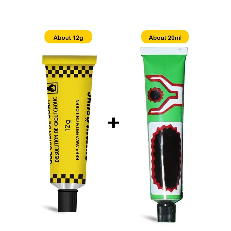 Thumbnail: Motorcycle Bicycle Tire Repairing Glue Inner Tube Tire Repair Glues Single Cold