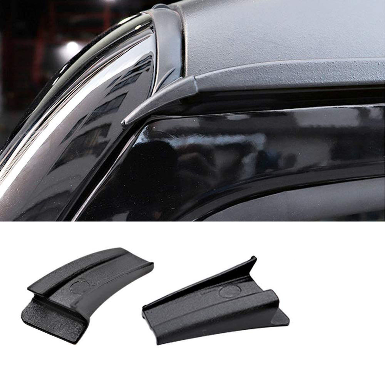Car Roof Water Rain Shield Diversion Rainwater Channel Slot Gutter Extension for