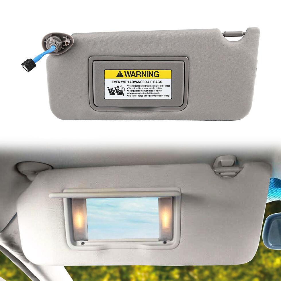 Thumbnail: For Honda Accord 2008 2009 2010 2011 2012-2017 Grey Beige Sunvisor 83280TA5A51ZA