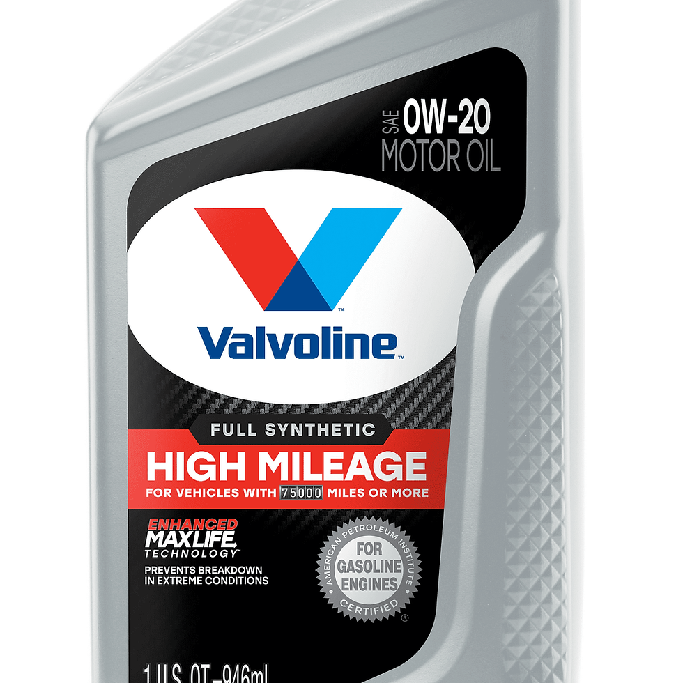 Valvoline Full Synthetic High Mileage with MaxLife Technology 0W-20 Motor O..