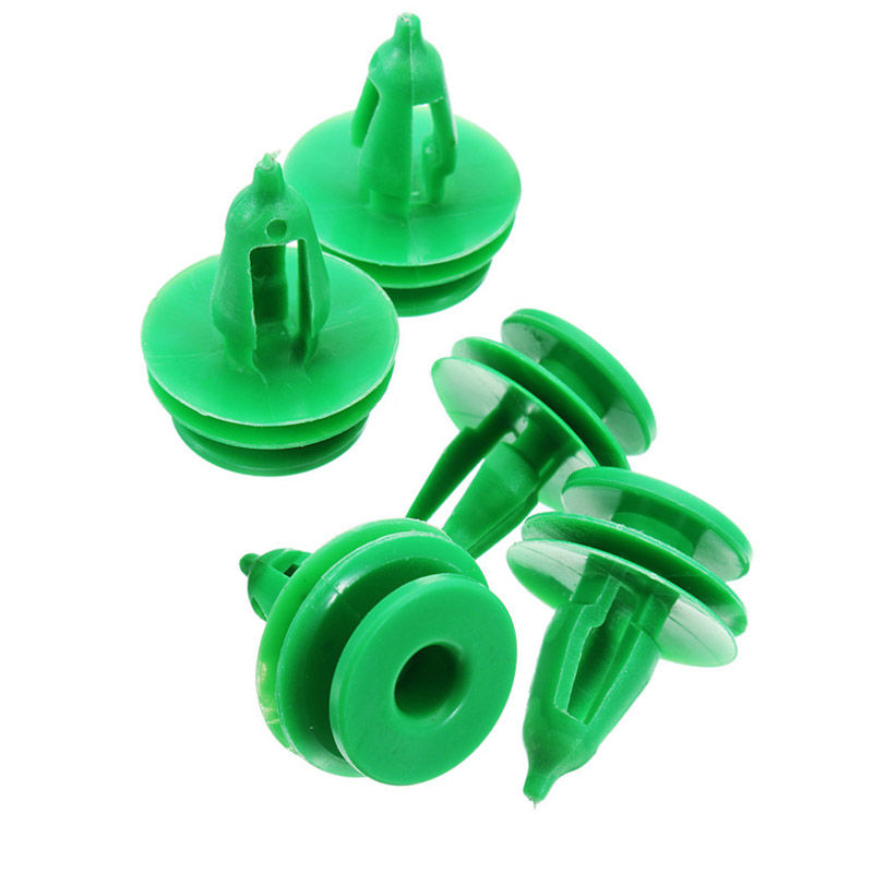 Thumbnail: 50Pcs Car Door Panel Trim Fasteners Plastic Green Clips for Chrysler WJ For Jeep