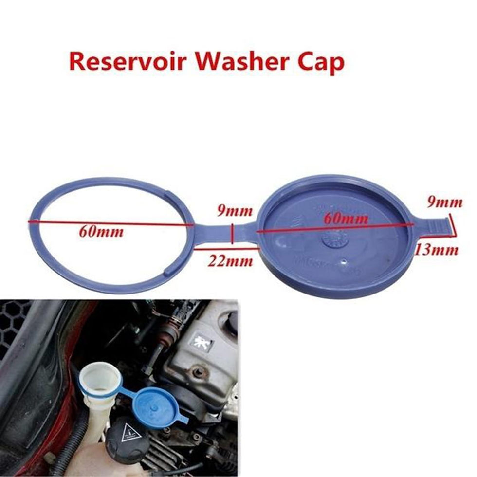Thumbnail: Car Windshield Washer Fluid Reservoir Cap