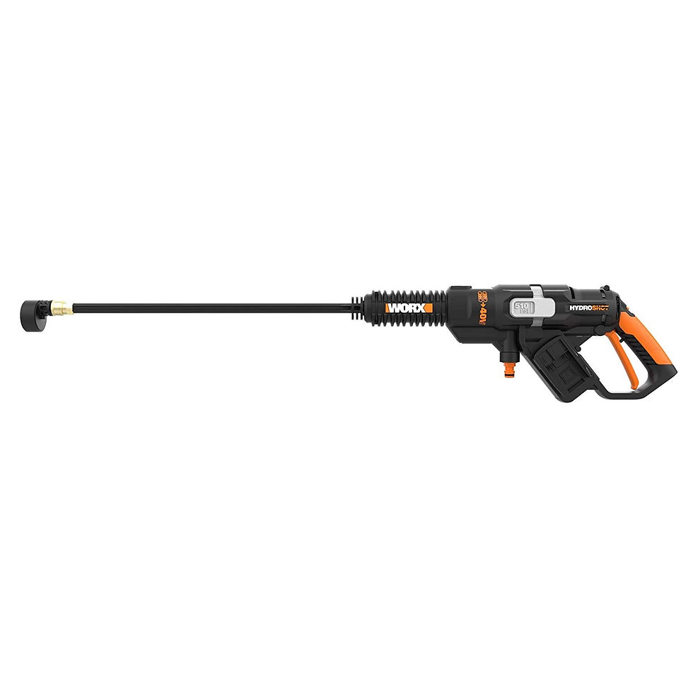 Thumbnail: Worx WG644 Hydroshot 20V Cordless Power Washer Pressure Cleaner with Batter..
