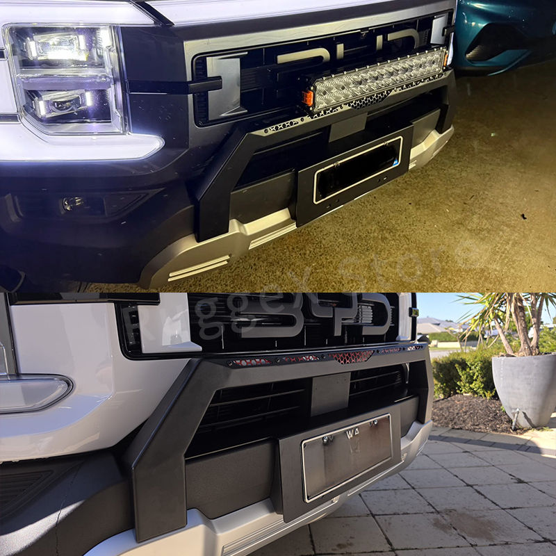 Thumbnail: 3" Bull Bar Compatible For BYD Shark 6 Pickup Truck Front Bumper With Grille Ant