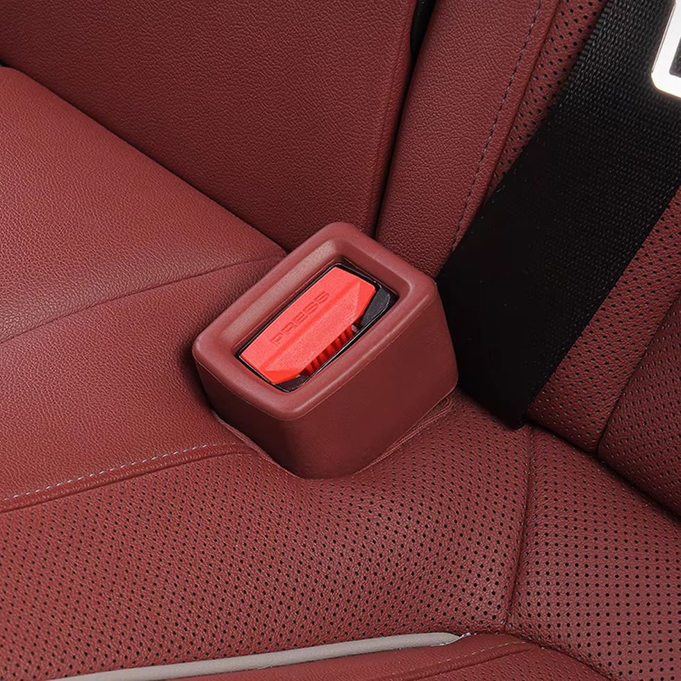 Thumbnail: 4PCS Belt Slot Seat Protection Covers - Collision and Scratch Protection For Car