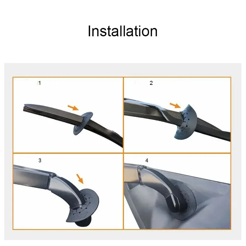 Thumbnail: Car Wiper Arm Bottom Hole Protective Covers Silicone Car Windshield Wiper Sleeve
