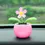Thumbnail: Car Solar Swinging Sunflower Decoration Cute Bee Sunflower Flower Toy Car Interi