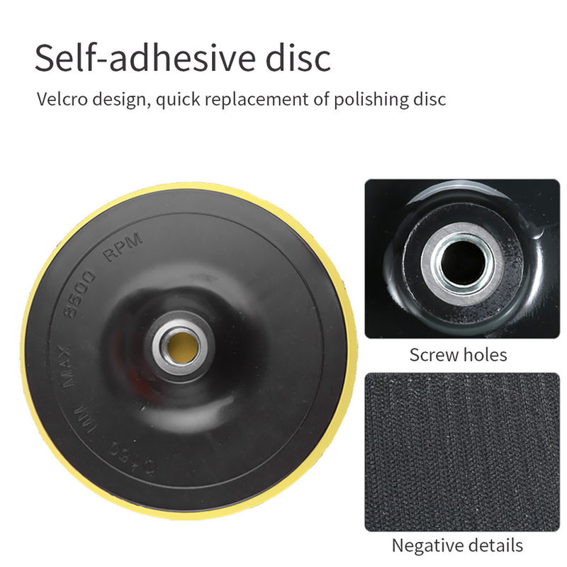 Thumbnail: 8Pcs Car Polishing Kit Polish Pad 3/5/7 Inch Car Polishing Disc Waxing Sponge Ca