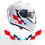 Thumbnail: 1Pair Geometric Creative Design Motorcycle Helmet Stickers Waterproof Racing Hel