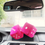 Thumbnail: Colorful Plush Dice Car Toy Suction Cup Pendant Auto Rear View Mirror Hanging Su