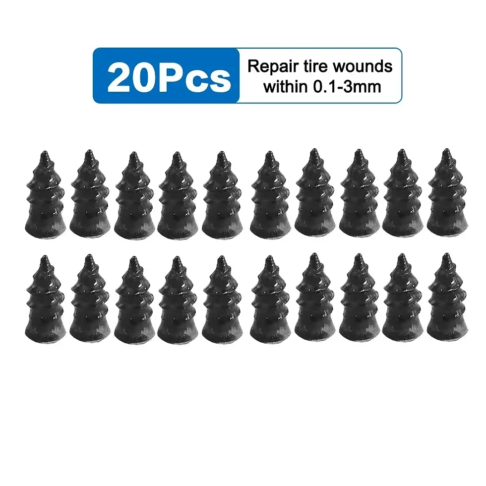 Thumbnail: Tire Puncture Repair Nails for Car Motorcycle Scooter Bike Vacuum Tyre Repairing