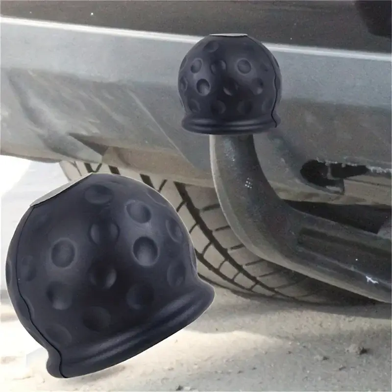 Tow Bar Ball Cover Cap Ball Hood for Trailer Protect Rubber