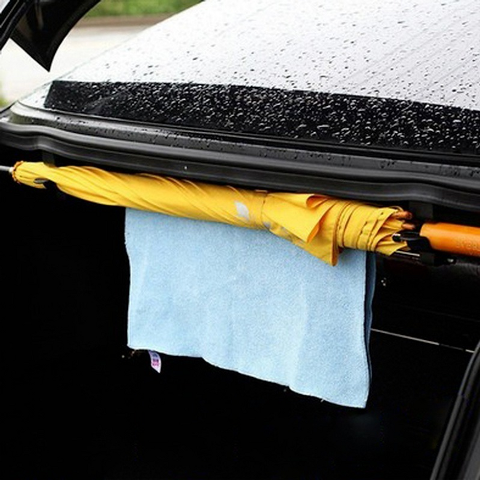 Thumbnail: Car Umbrella Holder Car Trunk Hook Umbrella Mount Plant Towel Hook Auto Accessor