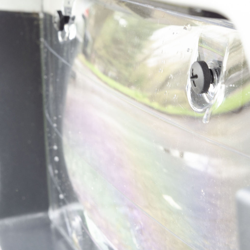 Thumbnail: Auto Drive Universal Automotive License Plate Cover Unbreakable Clear Dome,..