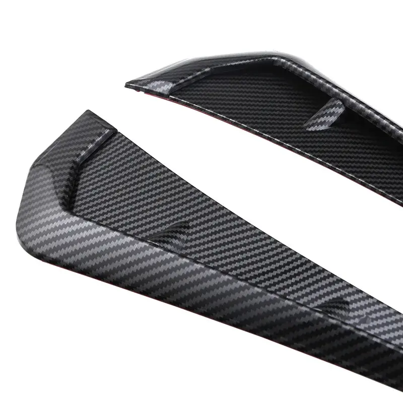 Thumbnail: 2 Pcs Universal Car Fender Side Vents ABS Spoiler Fender Decorative Stickers Car