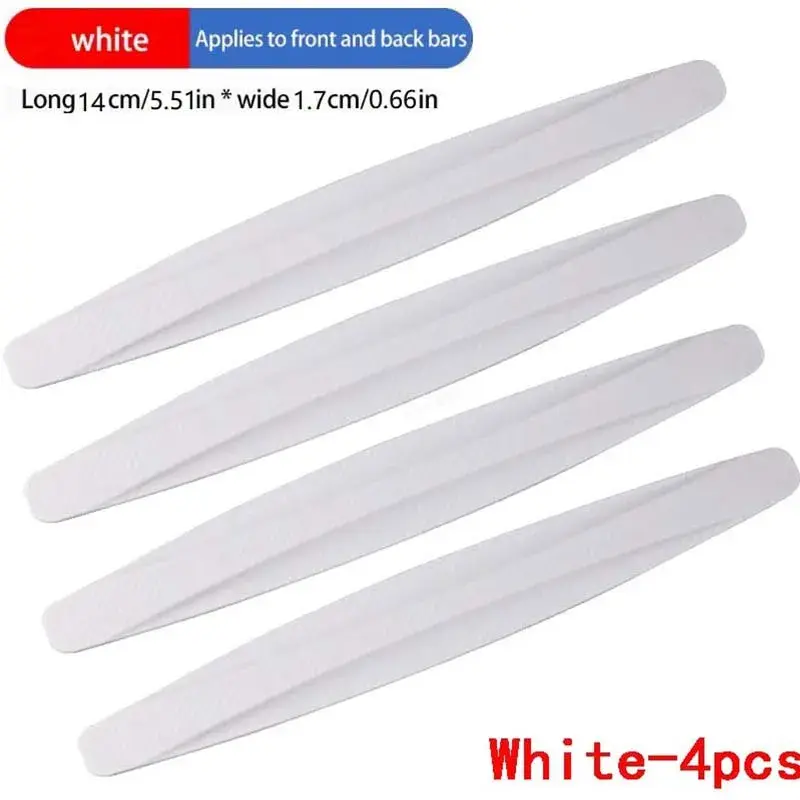 Thumbnail: 6/4 Piece Universal Front Rear Bumper Corner Protector Guard Car Anti-collision
