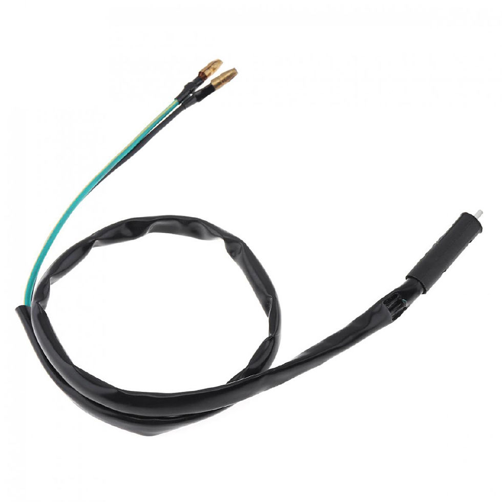 Thumbnail: 1pc Universal Drum-Type Single Motorcycle Disc Front Brake Line Brake Light Swit