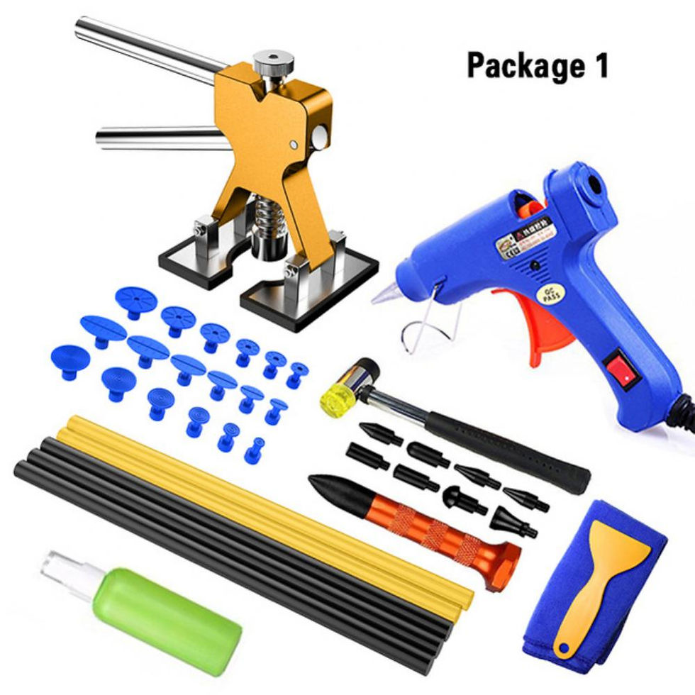 Thumbnail: Car Dent Puller Dent Remover Automotive Body Suction Cup Paintless Repair Tools