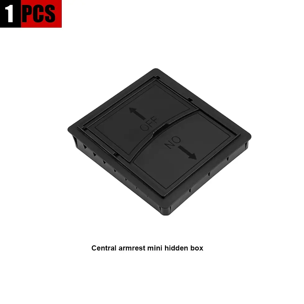 Thumbnail: YZ For Tesla Model 3 Medel Y Storage Box Center Armrest Hidden Box Cup Holder Or