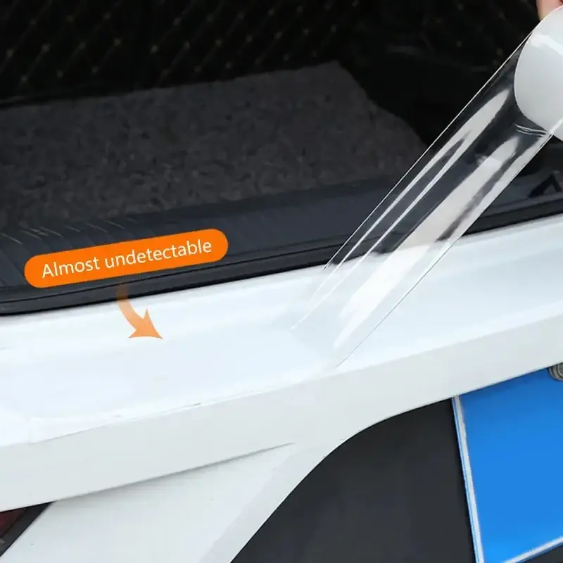 Thumbnail: 3/5/7cm Car Door Edge Transparent Protective Film Anti Scratch Nano Tape Auto Tr