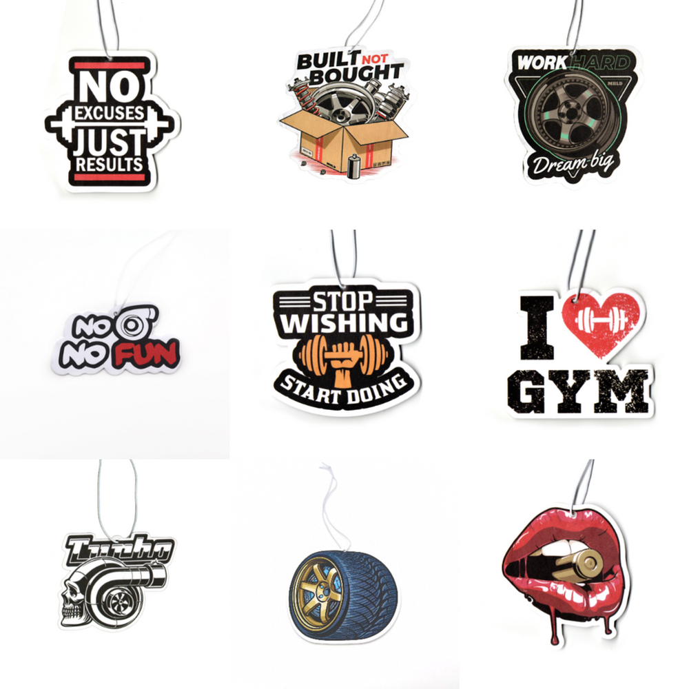 JDM Car Modification Culture Air Freshener Pendant Cool Girls Rear View Mirror A