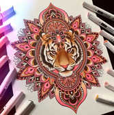 Tiger Mandala