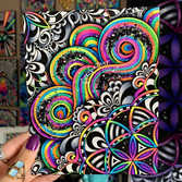 Brizbazaar art. Psychedelic mandala art. psychedelic mandala. tattoo. psychedelic sacred geometry art. psychedelic sacred geometry tattoo. trippy mandala. trippy tattoo. psychedelic flower of life art. psychedelic flower of life tattoo. psychedelic sacred geometry decor. psychedelic flower of life decor. mandala t-shirt. sacred geometry t-shirt. flower of life t-shirt