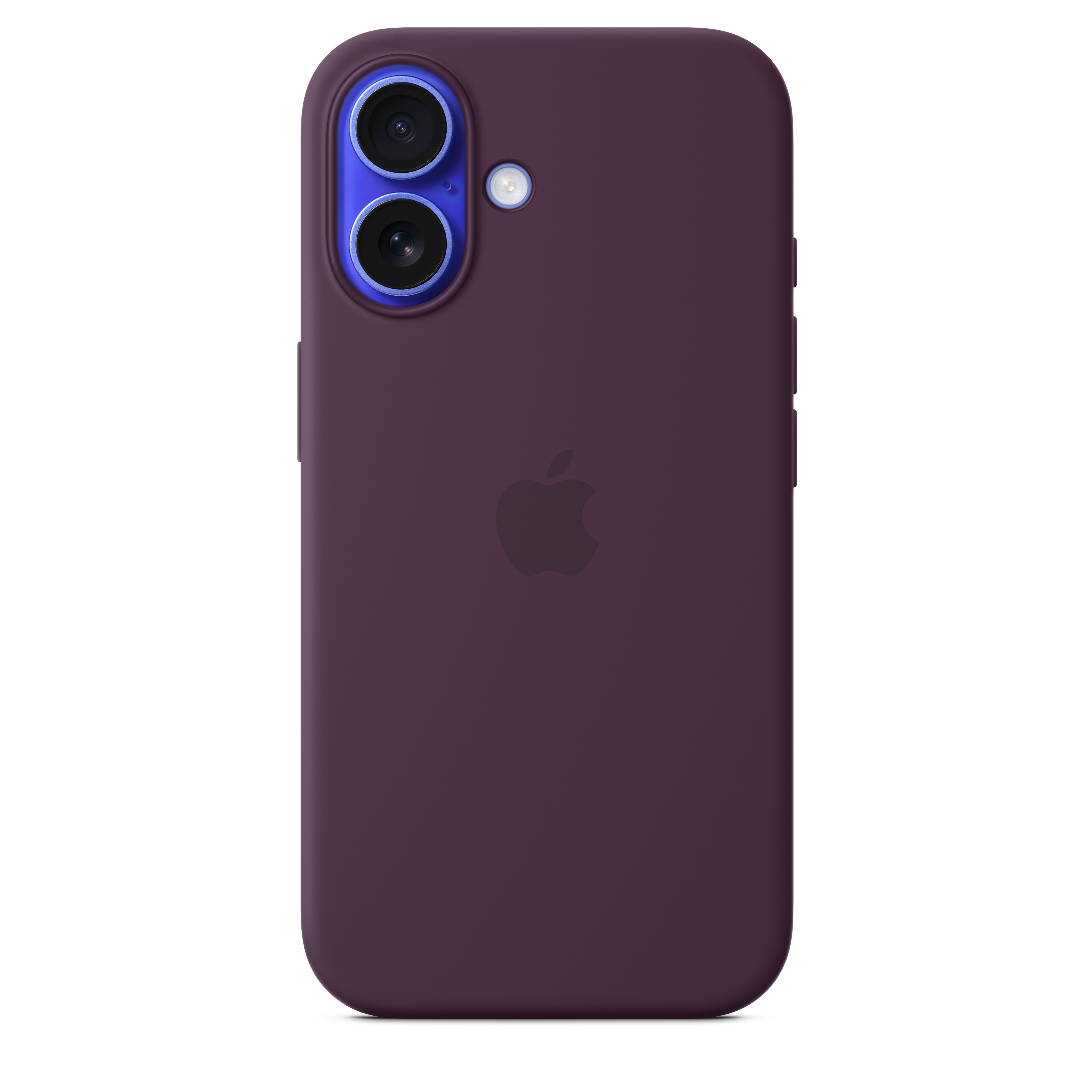 iPhone 16 Silicone Case with MagSafe - Plum