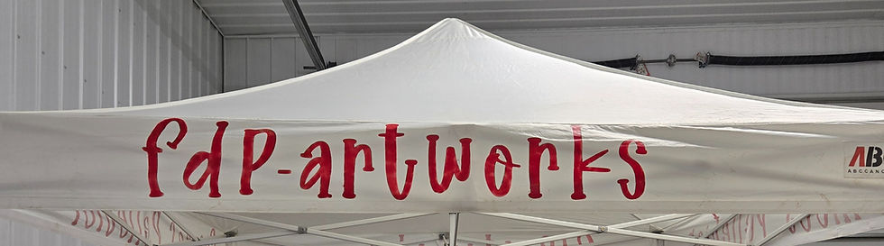  Front and center on your tent!!