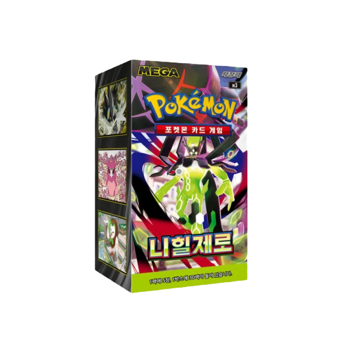 Pokémon Nihil Zero m4 Korean Booster Box – Factory Sealed Korean Pokémon TCG