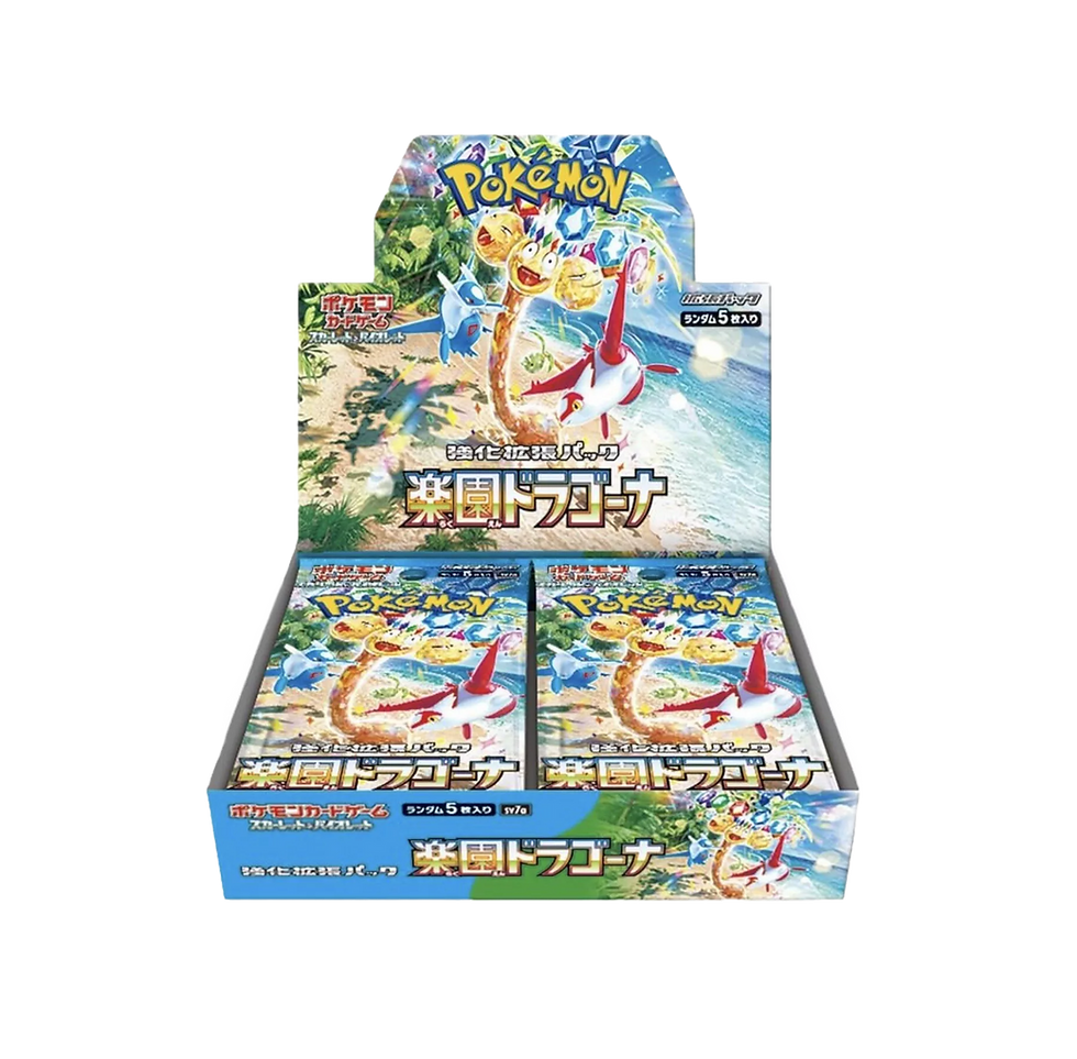 Japanese Pokémon Paradise Dragona sv7a Booster Box