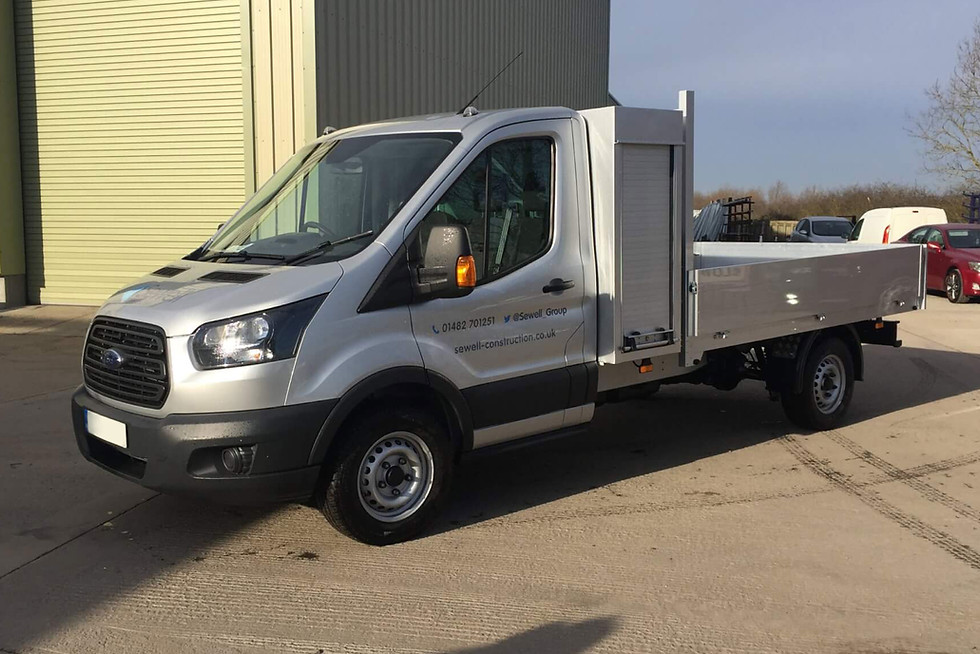 A drop side van conversion.