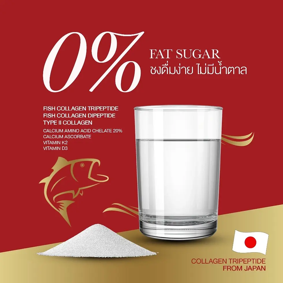 ภาพขนาดย่อ: คอลลาเจนออร่ามี (ห่อแดง) AM COLLAGEN มีแคร์คอลลาเจน