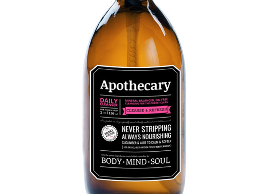 We love the Apothecary new identity