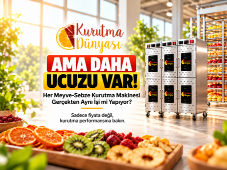Ama Daha Ucuzu Var! Her Meyve-Sebze Kurutma Makinesi Gerçekten Aynı İşi mi Yapıyor?