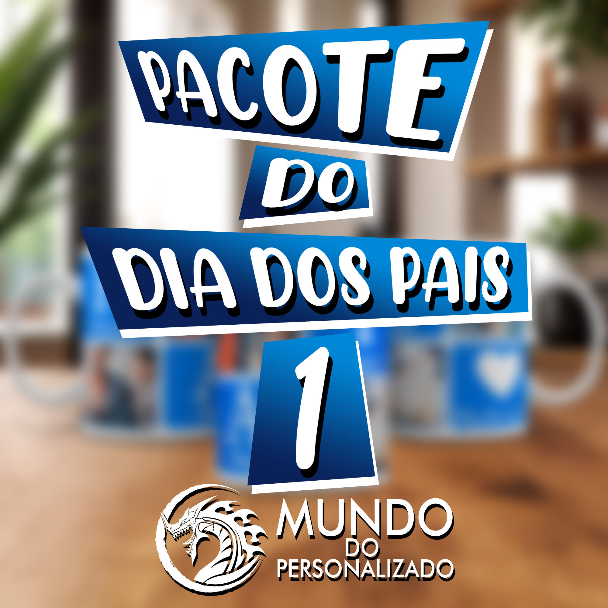 Pacote De Caneca Do Dia Dos Pais