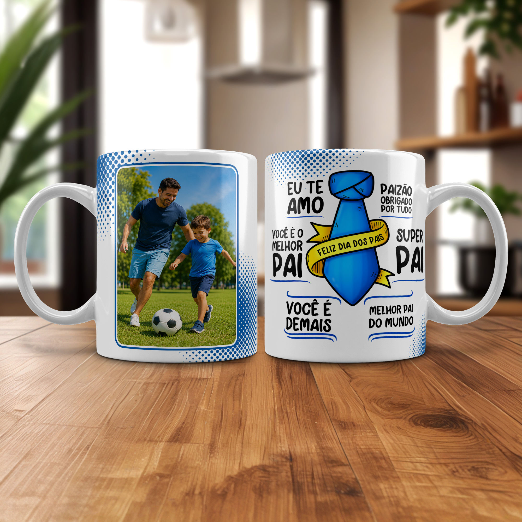 Arte De Caneca Do Dia Dos Pais