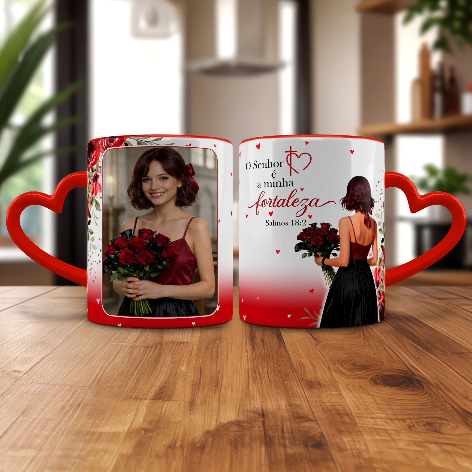 Arte De Caneca De Salmos 18:2 - Versão 1 - Parte 1