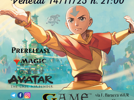 Prerelease MtG - "Universe Beyond" Avatar The Last Airbender